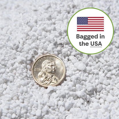 Organic Perlite - Enhances Soil Drainage and Promotes Growth for Indoor and Outdoor Container Plants (8 Quarts)